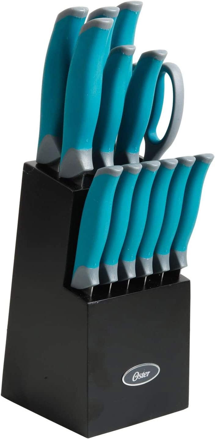 Oster Lindbergh 14 Piece Cutlery Set in Teal Oster Lindbergh 14 Piece Cutlery Set in Teal